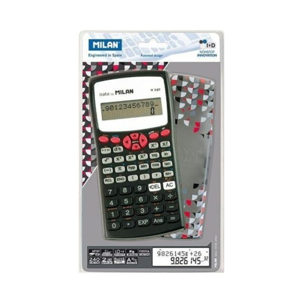 11 Calculadora científica Milan con funda estampada M240