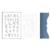 Cuaderno Boncahier Lettering Plata