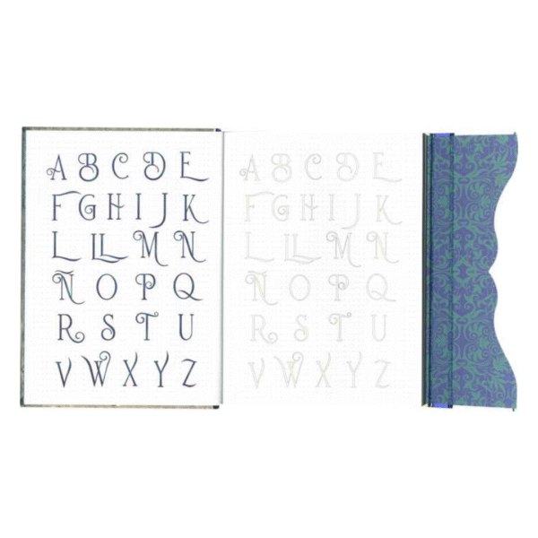 Cuaderno Boncahier Lettering Plata