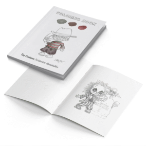 Coloring Book. Tiny creatures