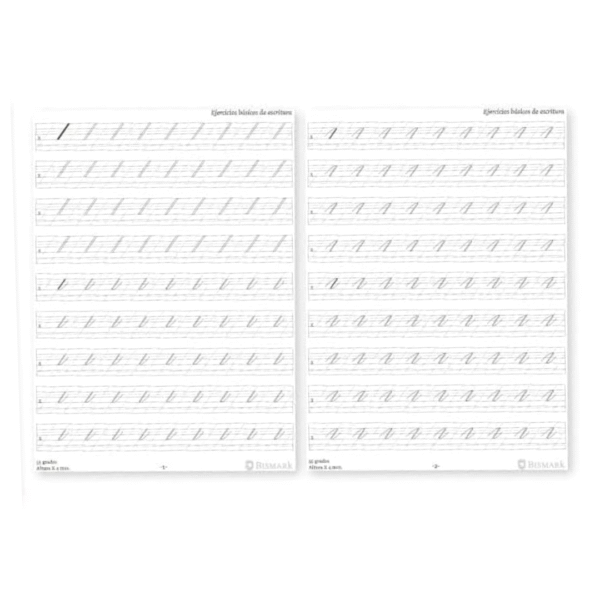 Cuaderno de lettering. Caligrafía inglesa