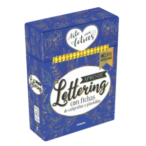 Aprende lettering. Con fichas de caligrafías y plantillas