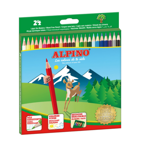2 Lápices de colores Alpino