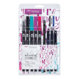 30 Rotuladores Lettering Tombow - Set Avanzado