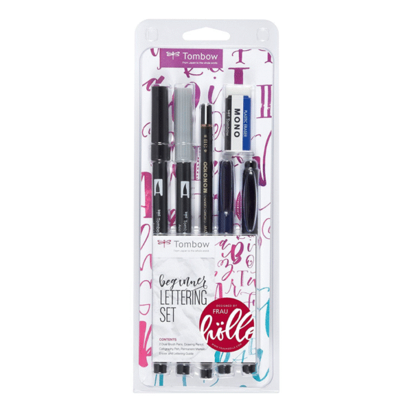 31 Rotuladores Lettering Tombow - Set Beginner