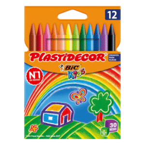 Plastidecor - Caja 12 colores