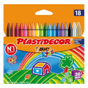 Plastidecor - Caja 18 colores
