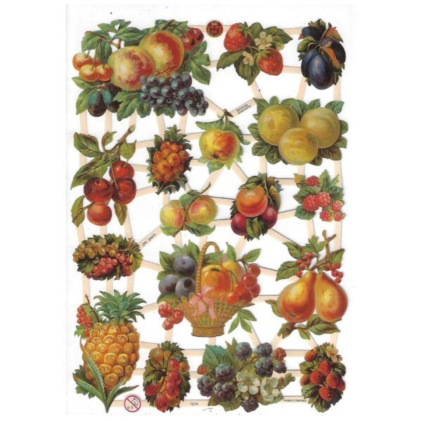 xr:d:DAFe2nL34P4:2,j:1953777295,t:23040110 Pack 4 láminas cromos de picar. Frutas y verduras