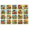 7458 Pack 4 láminas cromos de picar. Pascua
