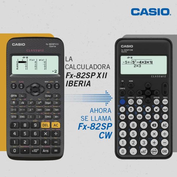 80 Calculadora científica Casio FX-82SP CW IBERIA