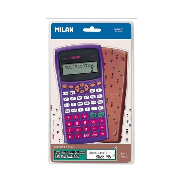 9 Calculadora científica Milan Copper M240