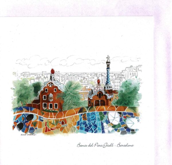 Bancs del Parc Güell