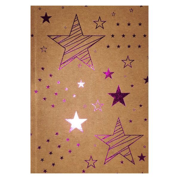 Laser estrellas Pack 8 cuadernos "Laser holographic"