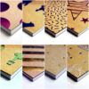 Pack libretas laser Pack 8 cuadernos "Laser holographic"