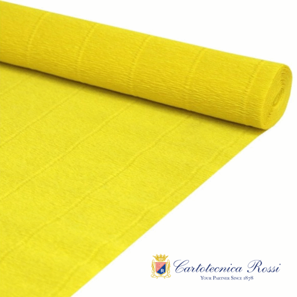 Papel crepé amarillo claro 575 Papel Crepé Amarillo Claro 575