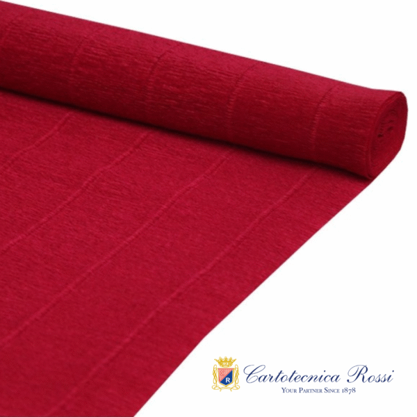 Papel crepé rojo sangre 586 Papel Crepé Rojo Sangre 586