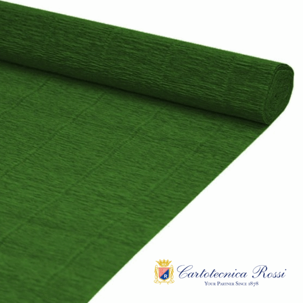 Papel Crepé Verde Musgo 591