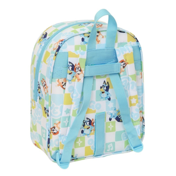 Mochila Infantil Bluey Ready Adaptable a Carro
