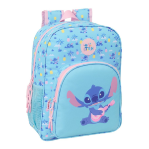 Mochila Junior Stitch Waves Adaptable a Carro