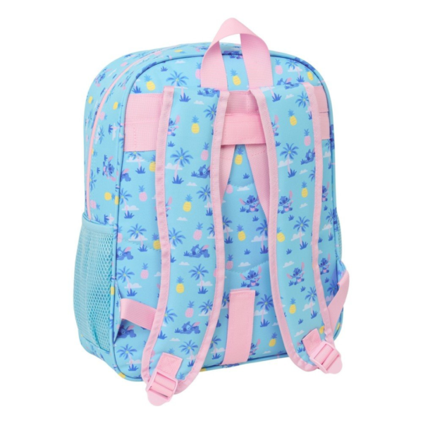 Mochila Junior Stitch Waves Adaptable a Carro
