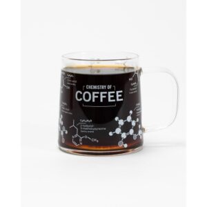 Taza Vidrio Formulas Quimicas 295 ml