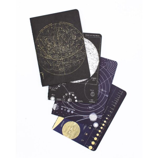 Set 4 Cuadernos De Bolsillo A6 Astrologia