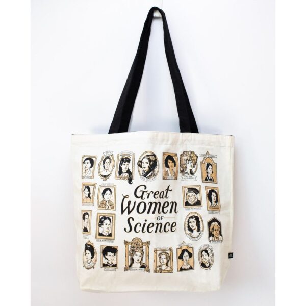 Bolsa de tela reversible Mujeres de la ciencia