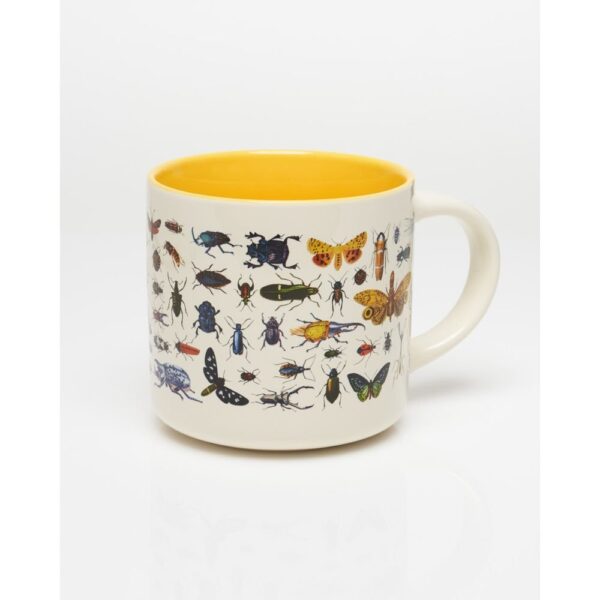 691959283400.jpg Taza Ceramica Insectos y Mariposas 430ml