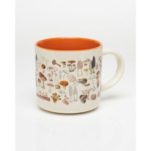 Taza Ceramica Setas Del Bosque 430ml