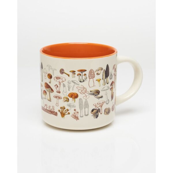 Taza Ceramica Setas Del Bosque 430ml