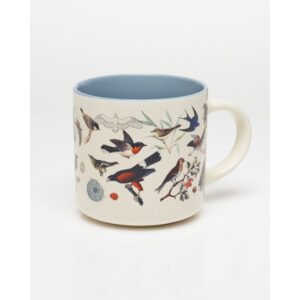 Taza Ceramica Pajaros 430ml