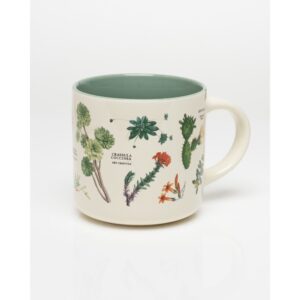 Taza Ceramica Suculentas 430ml