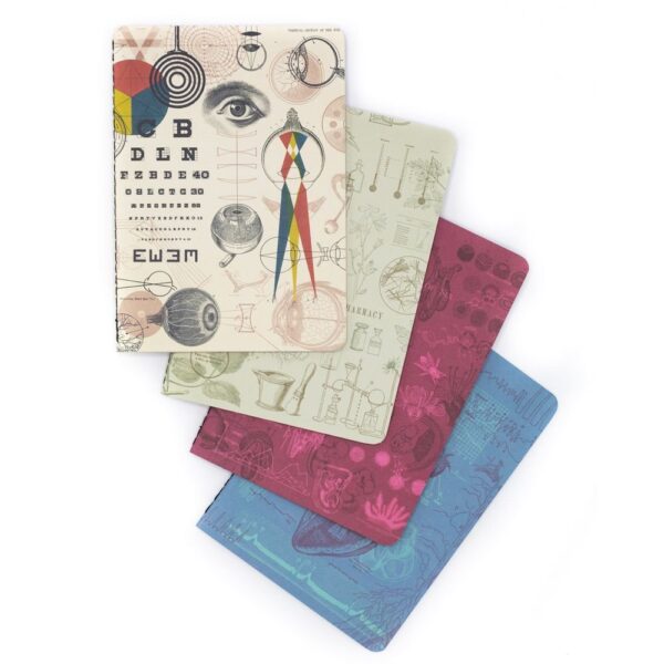 Set 4 Cuadernos Bolsillo A6 Medicina