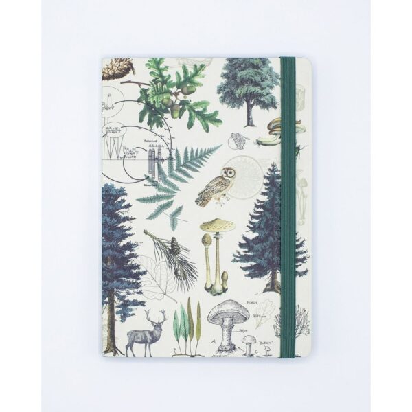 Notebook Tapa Blanda A5 Plantas Y Animales Del Bosque