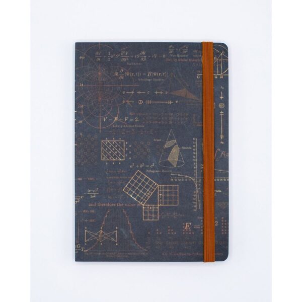 Notebook Tapa Blanda A5 Ecuaciones Matematicas